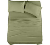 Utopia Bedding Full Bed Sheets Set - 4 Piece Bedding - Brushed Microfiber - Shrinkage and Fade Resistant - Easy Care (Full, Olive)