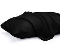Utopia Bedding King Pillow Cases - 2 Pack - Envelope Closure - Soft Brushed Microfiber Fabric - Shrinkage and Fade Resistant Pillow Covers 20 X 40 Inches (King, Black)