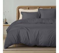 Utopia Bedding King Size Duvet Cover Set - 3 Piece Microfiber Bedding Set - Includes 1 Duvet Cover with hidden zipper & 2 Pillowcases with 5 cm Flange and Envelop Closure (Grey)