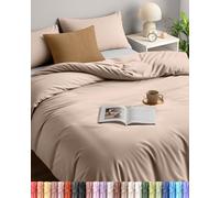 Utopia Bedding King Size Duvet Cover Set with 2 Pillowcases 50x75 cm, Beige | Microfiber Bedding Quilt Cover Set with Pillowcases, Oeko-TEX Certified,Soft Breathable Comfort - Ideal for Home and Hotels