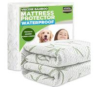 Utopia Bedding Mattress Protector Twin Waterproof, Viscose Premium Mattress Topper, Oeko-Tex Certified, Breathable, Mattress Protection, All-round Elasticated