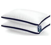 Utopia Bedding Pillows 2 Pack Super King Size, (Navy) Luxury Hotel Quality Pillows, Brushed Fabric, Bed Pillow for Back, Stomach or Side Sleepers - 20 x 36 inch / 50 x 90 cm