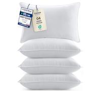 Utopia Bedding Pillows 4 Pack, (Queen Size, White) Hotel Quality Luxury Bed Pillow for Back, Stomach or Side Sleepers