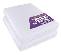 Utopia Bedding Premium Waterproof Mattress Encasement Single Bed (90 x 190 x 30 cm) Pack of 2, Zippered Mattress Protector, Bed Bug and Dust Mite Proof Mattress Cover, White