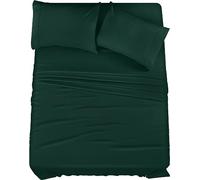Utopia Bedding Queen Bed Sheets Set - 4 Piece Bedding - Brushed Microfiber - Shrinkage and Fade Resistant - Easy Care (Queen, Emerald)