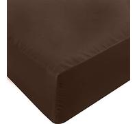 Utopia Bedding Queen Fitted Sheet - Bottom Sheet - Deep Pocket - Soft Microfiber -Shrinkage and Fade Resistant-Easy Care -1 Fitted Sheet Only (Brown)