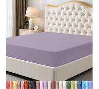 Utopia Bedding Queen Fitted Sheet - Bottom Sheet - Deep Pocket - Soft Microfiber -Shrinkage and Fade Resistant-Easy Care -1 Fitted Sheet Only (Lavender)