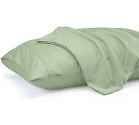 Utopia Bedding Queen Pillow Cases - 2 Pack - Envelope Closure - Soft Brushed Microfiber Fabric - Shrinkage and Fade Resistant Pillow Covers 20 X 30 Inches (Queen, Sage)