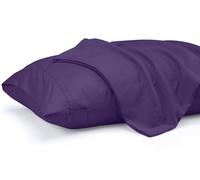 Utopia Bedding Queen Pillow Cases - 2 Pack - Envelope Closure - Soft Brushed Microfiber Fabric - Shrinkage and Fade Resistant Pillow Covers 20 X 30 Inches (Queen, Egg Plant)