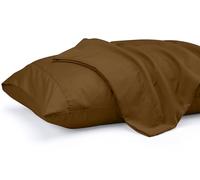 Utopia Bedding Queen Pillow Cases - 2 Pack - Envelope Closure - Soft Brushed Microfiber Fabric - Shrinkage and Fade Resistant Pillow Covers 20 X 30 Inches (Queen, Mocha)