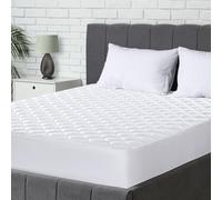 Utopia Bedding Quilted Mattress Protector, Breathable Mattress Pad, Deep Fitted Cover (White, Single - 90 x 190 + 38 cm)