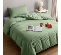Utopia Bedding Single Duvet Cover Sets - Soft Microfibre Polyester Duvet Cover with Pillow case - Bedding Quilt Cover Set (Sage)