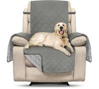 Utopia Bedding Sofa Cover Recliner Non Slip Reversible Sofa Slipcover, Water Resistant Sofa Slipcovers for Pets with Elastic Strap, (Gray)