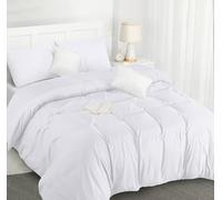 Utopia Bedding Super King Size Duvet Cover Sets - Soft Microfiber Duvet Cover with Pillow cases - Bedding Quilt Cover Set (White)