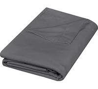 Utopia Bedding Top Sheet - Soft Brushed Microfiber Fabric - Shrink & Color Resistant Top Sheet - Easy Care, 1 Top Sheet (Full Size, Grey)
