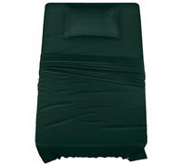Utopia Bedding Twin Sheets - 3 Piece Bedding - Brushed Microfiber - Shrinkage and Fade Resistant - Easy Care (Twin, Emerald)