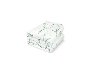 Utopia Bedding Waterproof Bamboo Viscose Mattress Protector (King 150 x 200) Fits up to 30 cm deep - Bamboo Mattress Cover 200 GSM, Breathable, Fitted