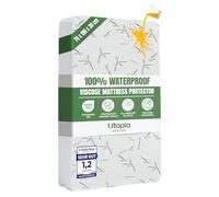 Utopia Bedding Waterproof Mattress Protector, Bunk Bed Size 76 x 190 x 30 cm, Premium Mattress Cover, OEKO-Tex Certified, Breathable and Machine Washable