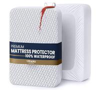 Utopia Bedding Waterproof Mattress Protector Zig Zag King Size Mattress Cover 180 x 200 x 30 cm Machine Washable
