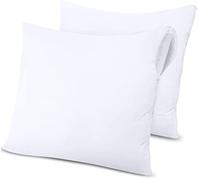 Utopia Bedding Waterproof Zippered Pillow Protectors (80 x 80 cm) - Pack of 2 - Anti Bed Bug and Dust Mite Proof Pillow Encasement