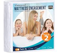 Utopia Bedding Zippered Mattress Encasement, Six-Sided Absorbent Cover, Waterproof Protector, Bed Bug & Dust Mite Proof (Twin XL)