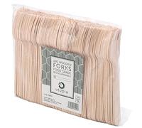 Utopia Birch Wood Fork 6.25inch / 16cm, F90211-000000-B01010, Pack of 100