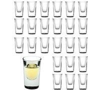 Boston Versatile Glassware Heavy Based Shot Glass For Bar 1Oz (2.5Cl) Pack Of 24