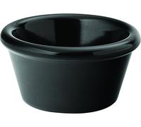Utopia CA0852DS03 Melamine Ramekins, 2 oz., 6 cL, Plain Black (Pack of 72)
