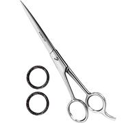 Utopia Care Barber & Professional Hairdressing Scissors for Hair Cutting, Sharp Edge for Clean Trimming & Dressing, Shears for Women, Men, Adults, Kids Styling cuts (7.5 Inch, Silver, 1 Piece)