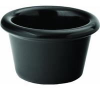 Utopia CAS275DS03 Melamine Ramekins, 1.5 oz., 4 cL, Plain Black (Pack of 48)