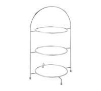 Utopia Chrome Three Tier Cake Stand 270mm - DY298
