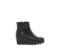 Gabor Utopia Womens Chunky Wedge Heel Ankle Boots - Black, UK 5.5