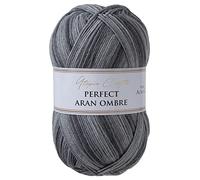Utopia Crafts Aran Ombre Multicolour Knitting and Crochet Yarn, 300g - 600m (001)