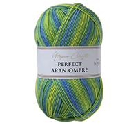 Utopia Crafts Aran Ombre Multicolour Knitting and Crochet Yarn, 300g - 600m (014)
