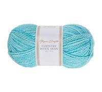 Utopia Crafts Country Wool Blend Aran Yarn for Knitting and Crochet 100g (1, Aqua Sky)