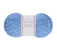 Utopia Crafts Country Wool Blend Aran Yarn for Knitting and Crochet 100g (1, Blue Bell Sky)