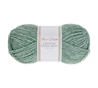 Utopia Crafts Country Wool Blend Aran Yarn for Knitting and Crochet 100g (1, Sage Leaf)