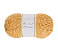 Utopia Crafts Country Wool Blend Aran Yarn for Knitting and Crochet 100g (1, Sunflower Honey)