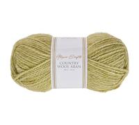 Utopia Crafts Country Wool Blend Aran Yarn for Knitting and Crochet 100g (Olive Lime)