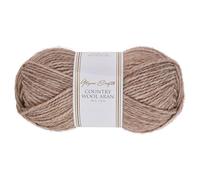 Utopia Crafts Country Wool Blend Aran Yarn for Knitting and Crochet 100g (Sandstone Beige)
