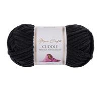 Utopia Crafts Cuddle Super Chunky Chenille Soft Yarn for Knitting and Crochet, 100g - 60m (1, Heavy Metal)