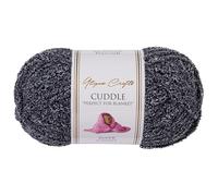 Utopia Crafts Cuddle Super Chunky Chenille Soft Yarn for Knitting and Crochet, 100g - 60m (1, Stormy Charcoal)