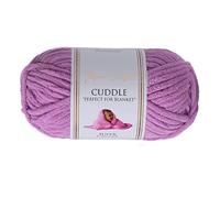 Utopia Crafts Cuddle Super Chunky Chenille Soft Yarn for Knitting and Crochet, 100g - 60m (Lavender)