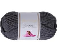Utopia Crafts Cuddle Super Chunky Chenille Soft Yarn for Knitting and Crochet, 100g - 60m (Steel Grey)