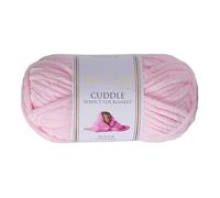 Utopia Crafts Cuddle Super Chunky Chenille Yarn Baby Pink, 100g 60m Ball, Fluffy, Soft & Easy to Use, Perfect Chunky Yarn for Crochet & Knitting, Machine Washable, Beginner-Friendly Wool Alternative