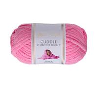 Utopia Crafts Cuddle Super Chunky Chenille Yarn Hot Pink, 100g 60m Ball, Fluffy, Soft & Easy to Use, Perfect Chunky Yarn for Crochet & Knitting, Machine Washable, Beginner-Friendly Wool Alternative