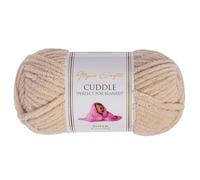 Utopia Crafts Cuddle Super Chunky Chenille Yarn Soft Amber, 100g 60m Ball, Fluffy, Soft & Easy to Use, Perfect Chunky Yarn for Crochet & Knitting, Machine Washable, Beginner-Friendly Wool Alternative