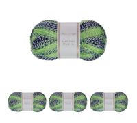 Utopia Crafts DK Baby Two Tone Double Knitting Yarn 100g (Vibrant Woods) (Pack of 4)