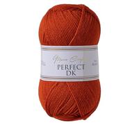 Utopia Crafts DK Double Knitting Yarn, 100g (Red Orange)