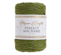 Utopia Crafts Perfect Macrame Cord 3mm - 200g (Olive Oil)